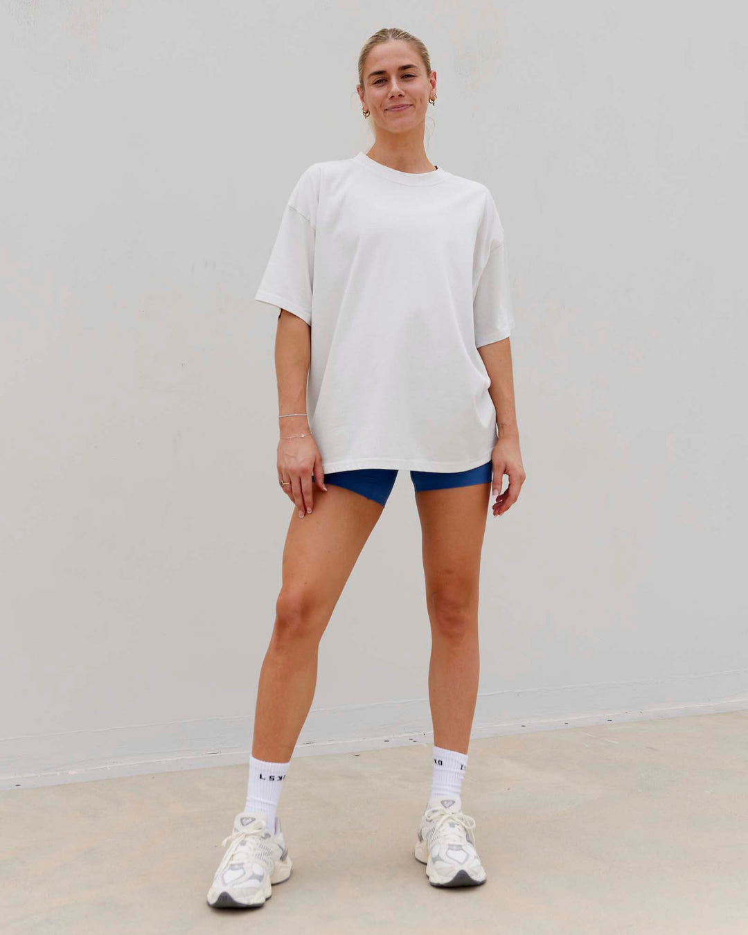 Move Fast Washed Heavyweight Tee Oversize - Lunar Rock-Windsurfer