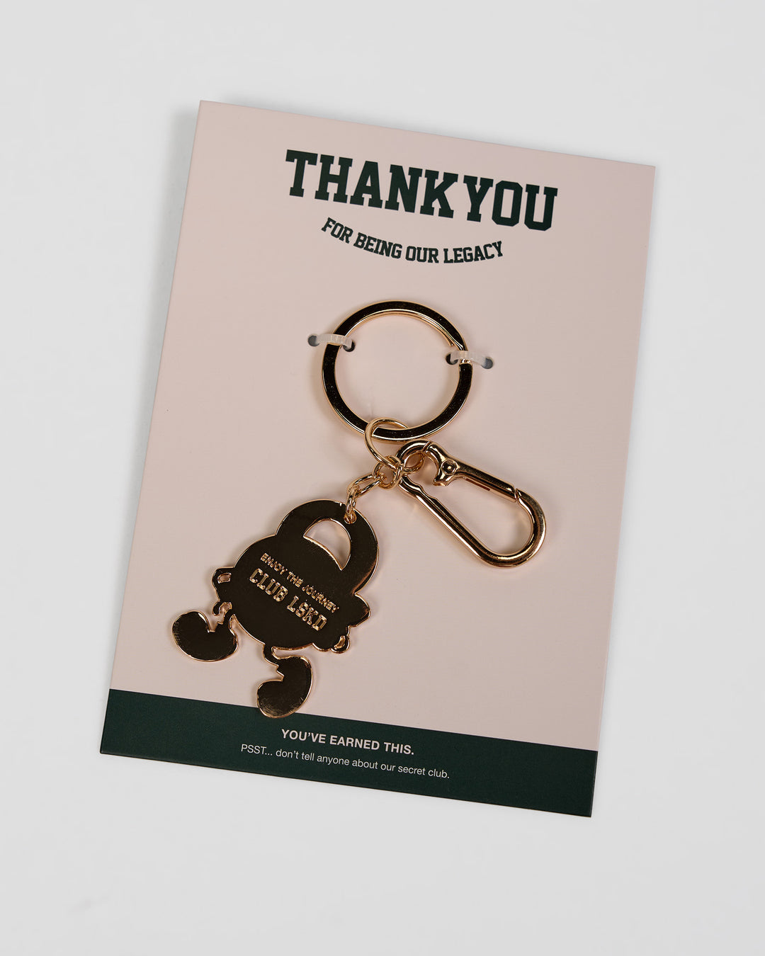 Club LSKD Key Ring - Vital Green-Light Gold - view 2