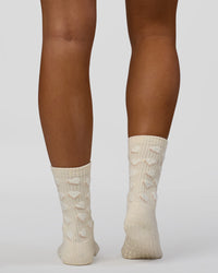 Cupid Crew Pilates Socks 2.0 - Ivory
