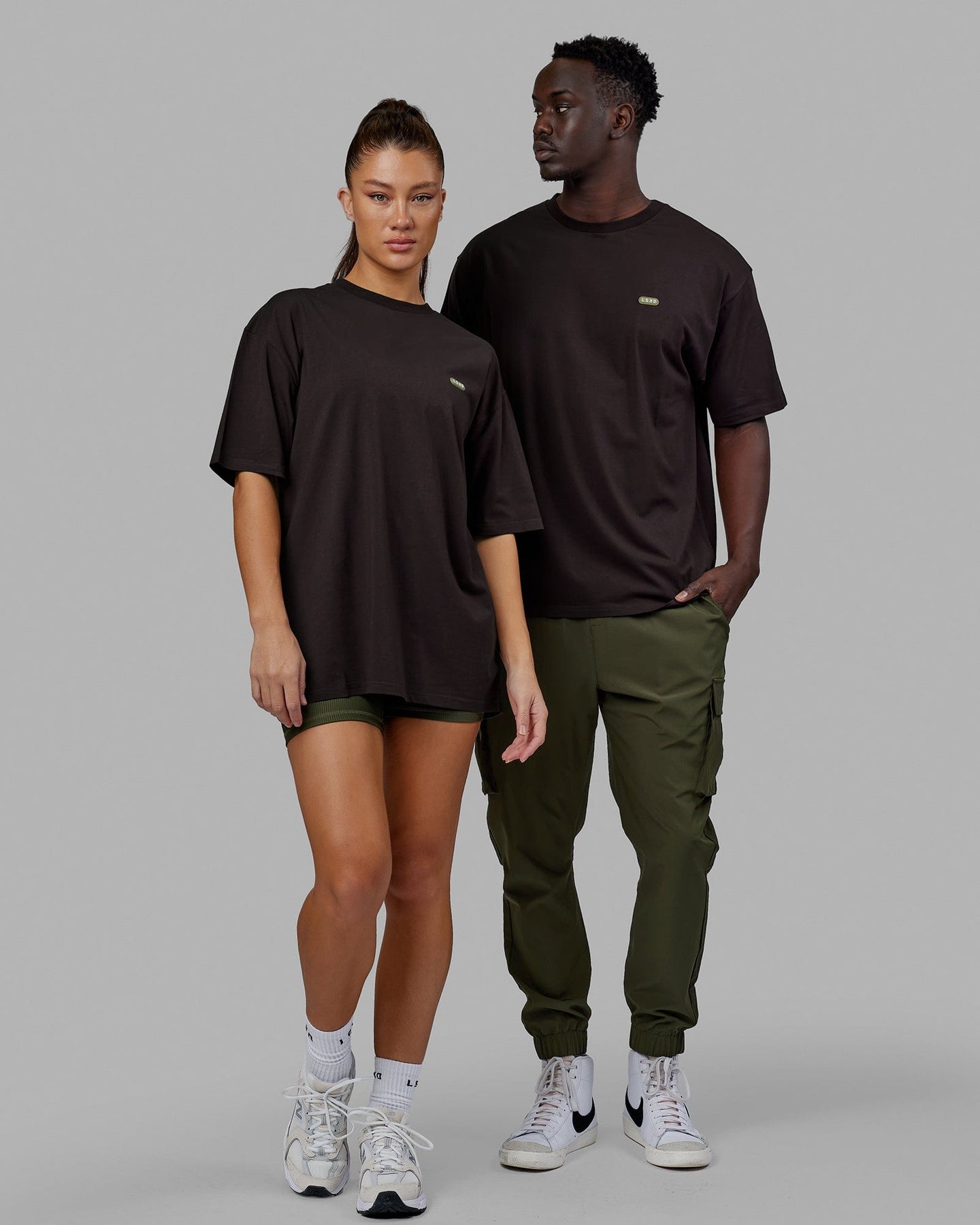 Unisex Capsule FLXCotton Tee Oversize - Dark Walnut – LSKD