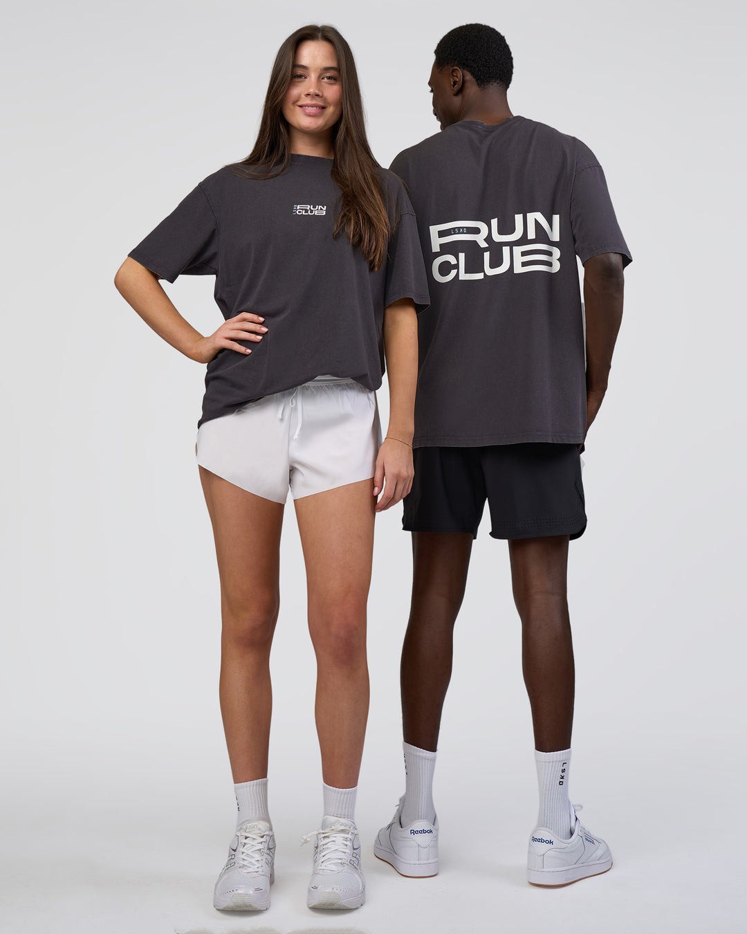 Duo wearing Runner&