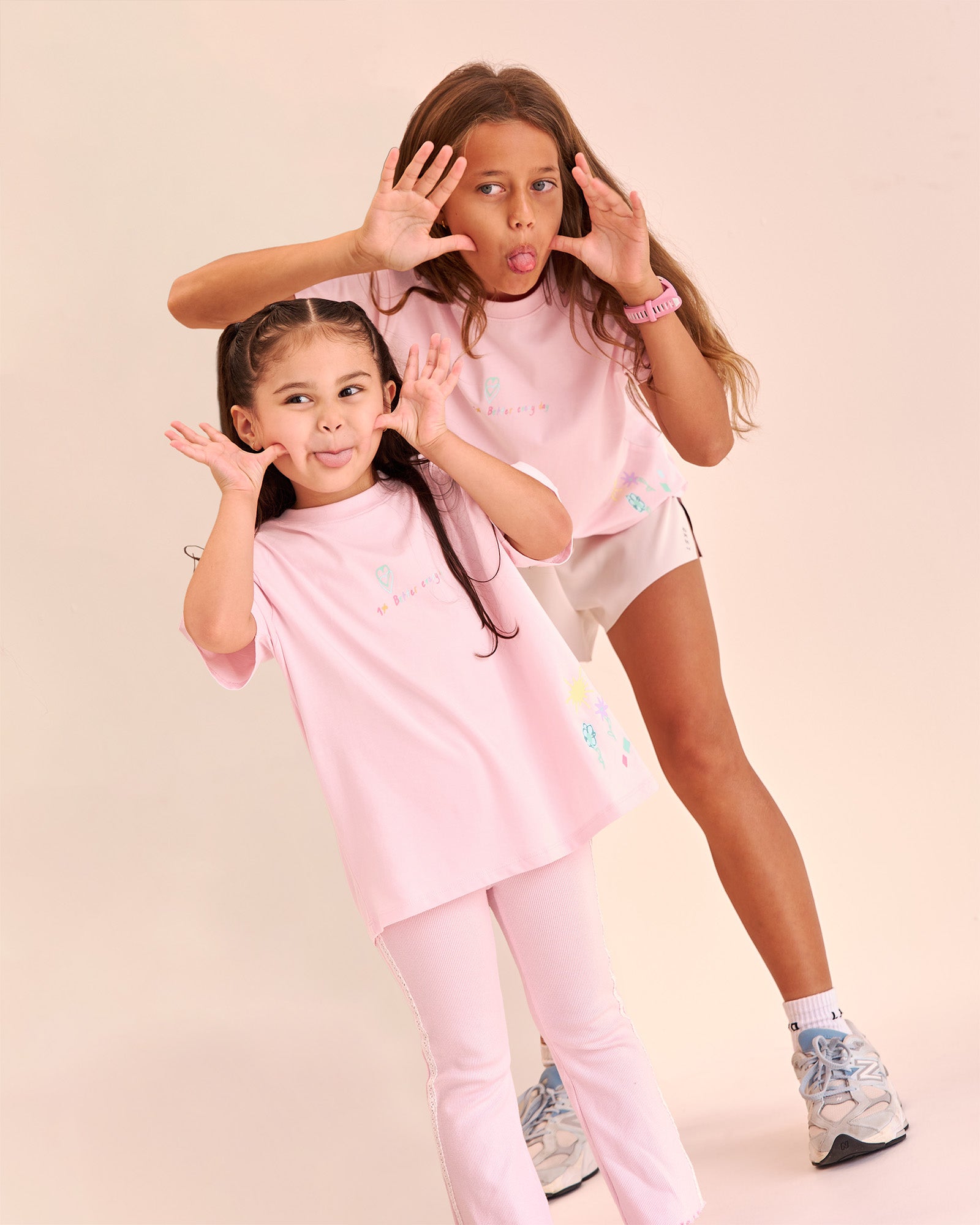 トップス Ans Dotsloevner FRILLED TINY TEE / PINK Snail Away Tulip-Sleeved Tee in Pink – Blue Platypus Clothing