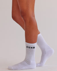 Endurance Crew Socks 3 Pack Box - White-Black-Chocolate Martini