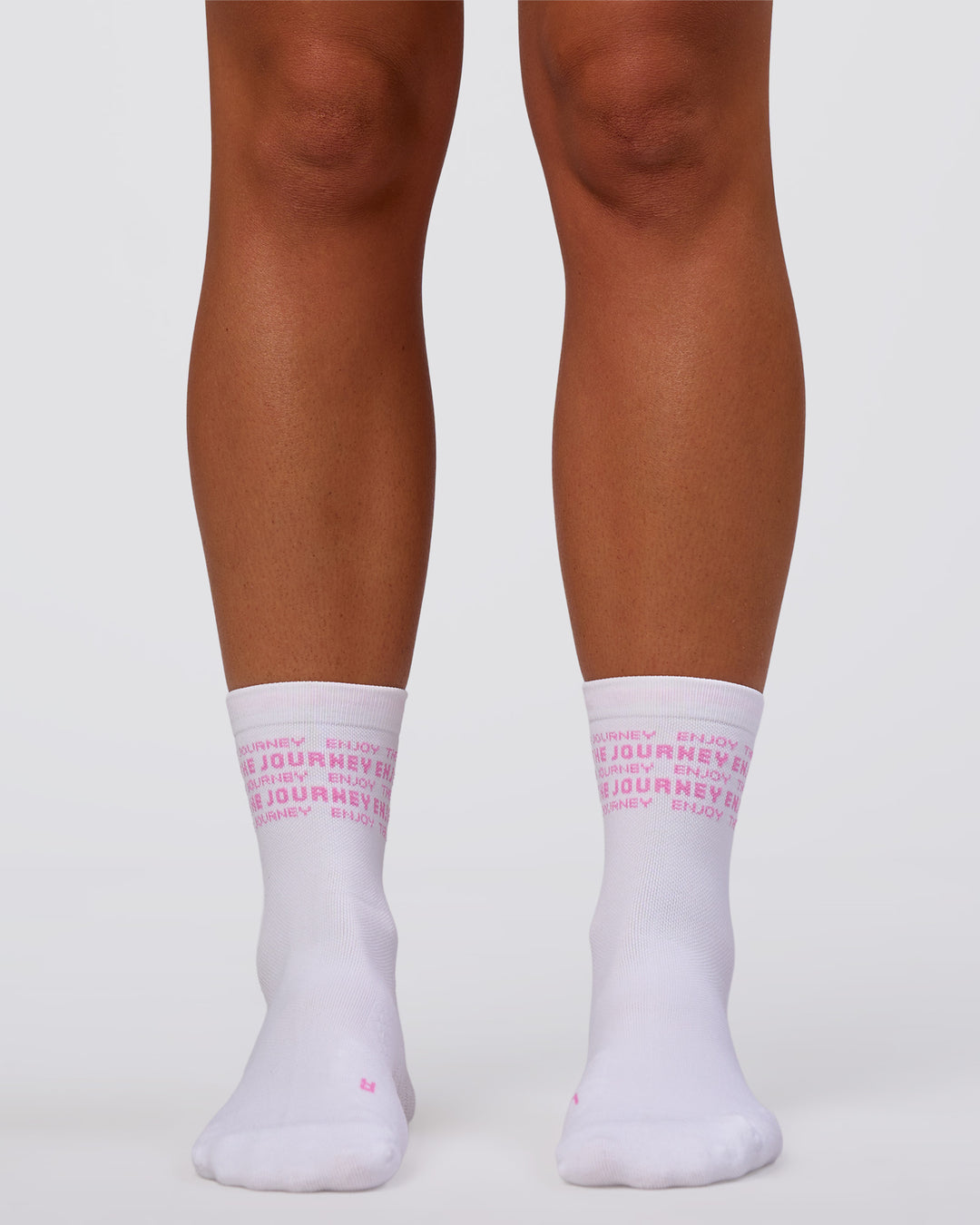 Enjoy the Journey Fast Performance Quarter Socks - White-Marshmallow