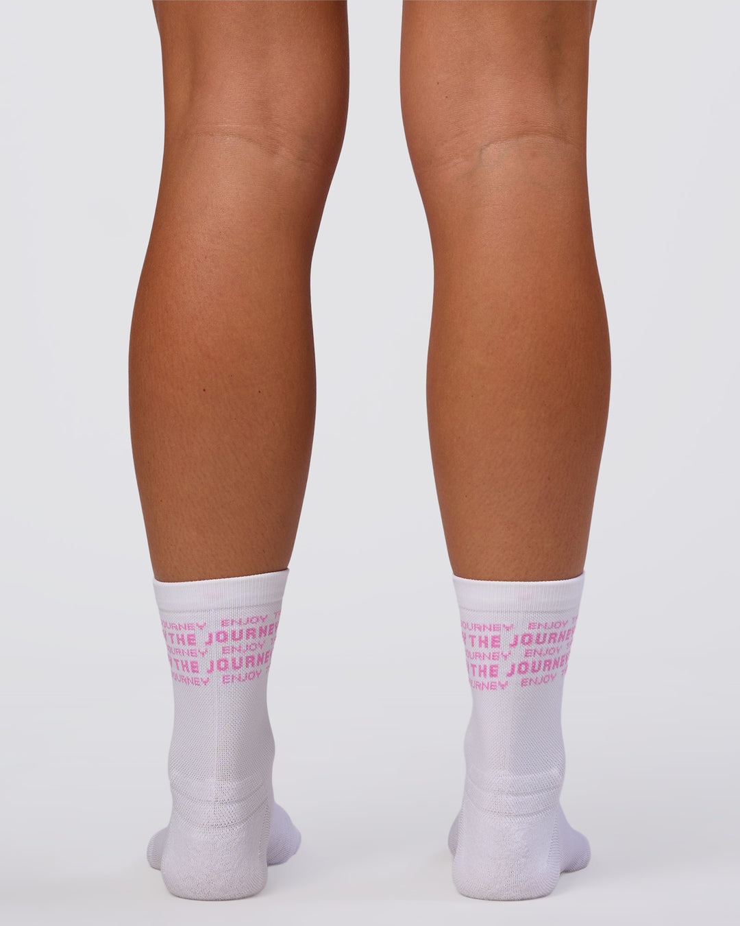 Enjoy the Journey Fast Performance Quarter Socks - White-Marshmallow