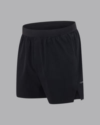 Hybrid 5" Short - Black-Reflective