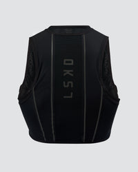 Pace Running Vest - Black-Reflective