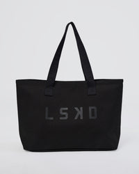 Hold It All Canvas Tote - Black