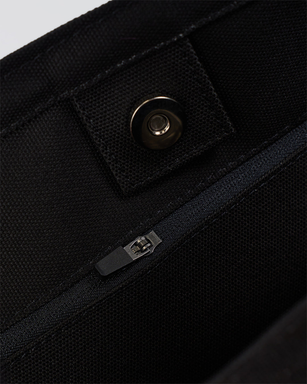 Hold It All Canvas Tote - Black