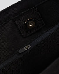 Hold It All Canvas Tote - Black