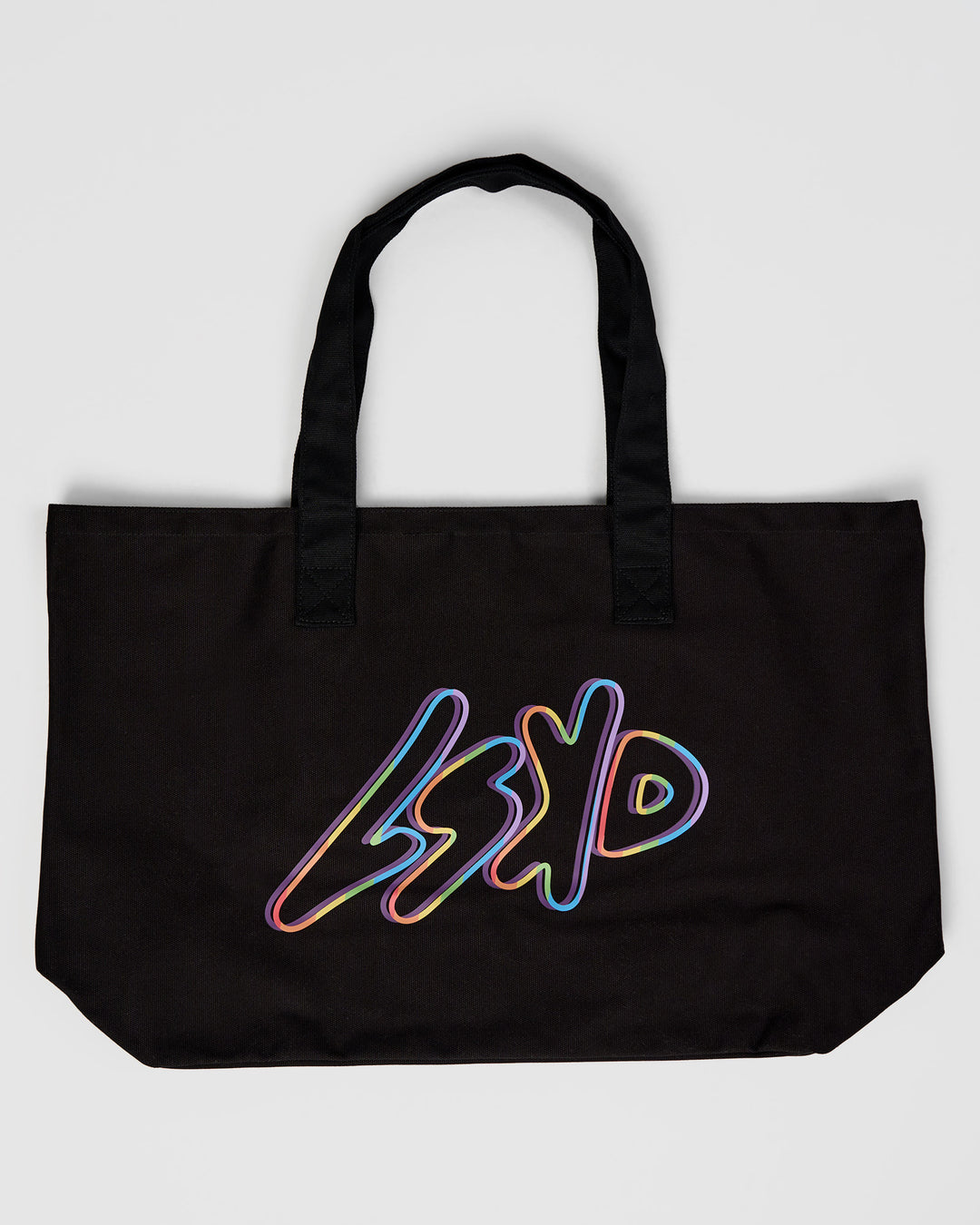 Hold It All Canvas Tote - Black-Multi