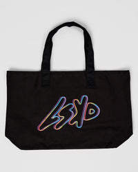 Hold It All Canvas Tote - Black-Multi