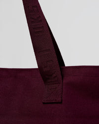 Hold It All Canvas Tote - Cherry Lacquer