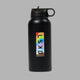 Pride Hydrosphere 32oz Insulated Metal Bottle - Black