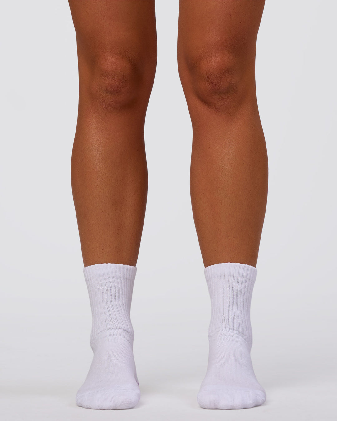 Journey Pilates Grip Socks - White-Pale Lilac