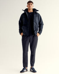 Man wearing Marshall 2.0 Jacket - Black | Model:Jackson | Size:L