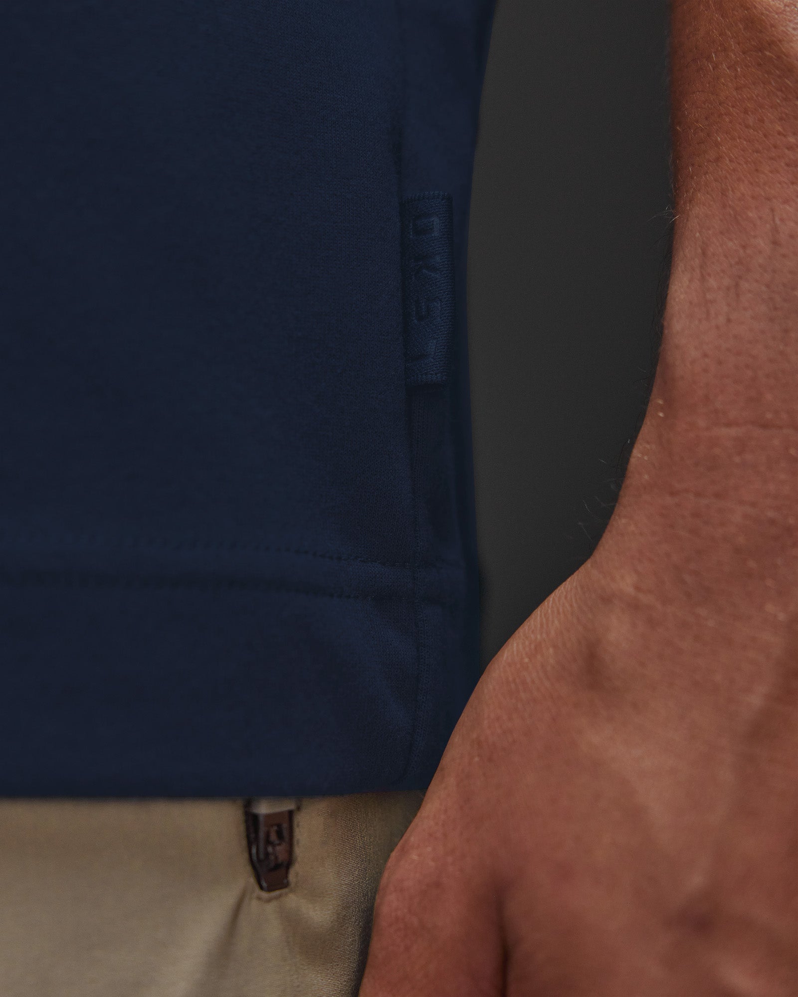 AfterDark ZeroCrease Oversized Tee - Future Navy | LSKD