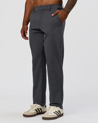 Man wearing All Day ZeroCrease™  Regular Pant - Dark Storm | Model:Xav | Size:L