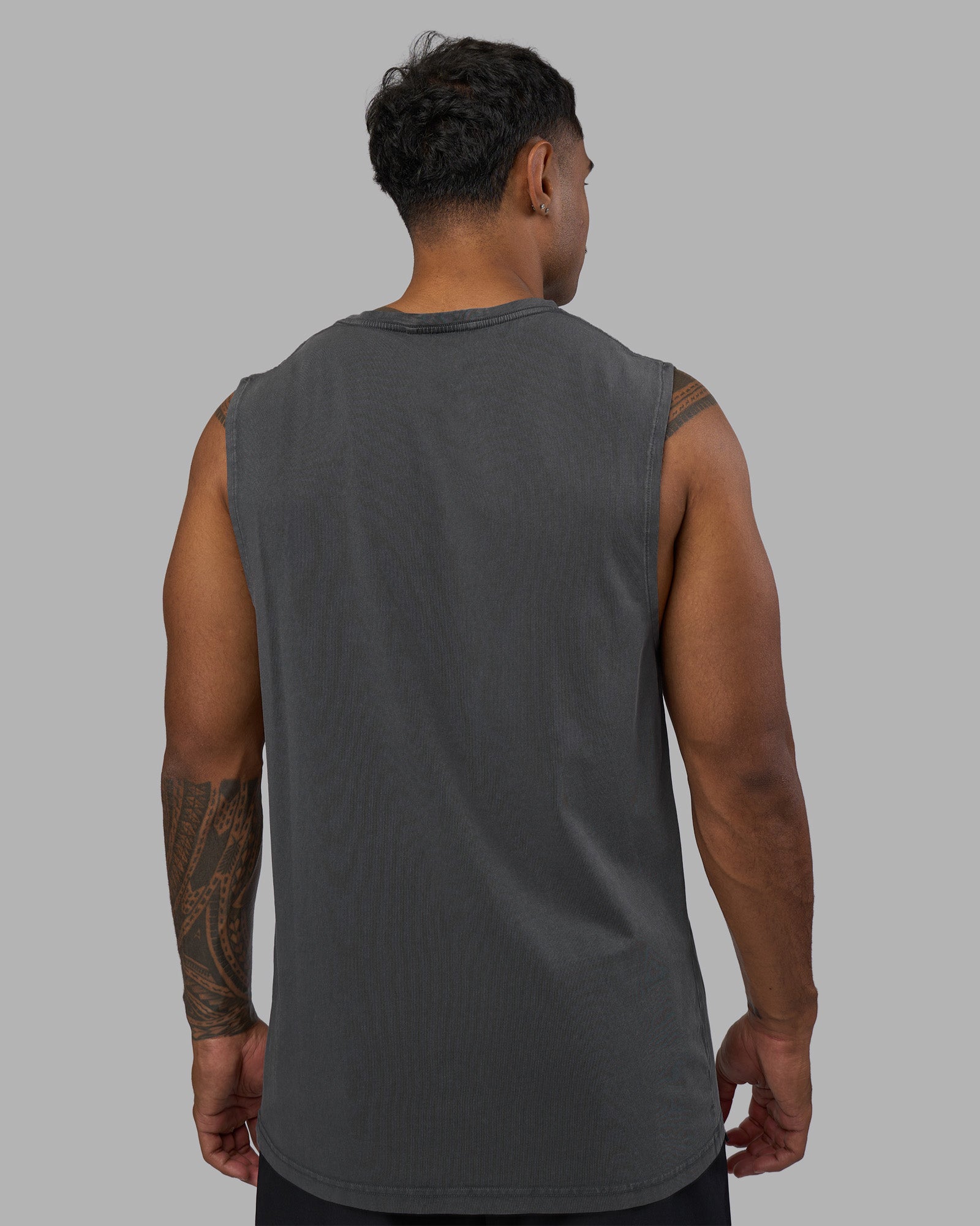 Base FLXCotton Tank - Dark Storm Washed | LSKD