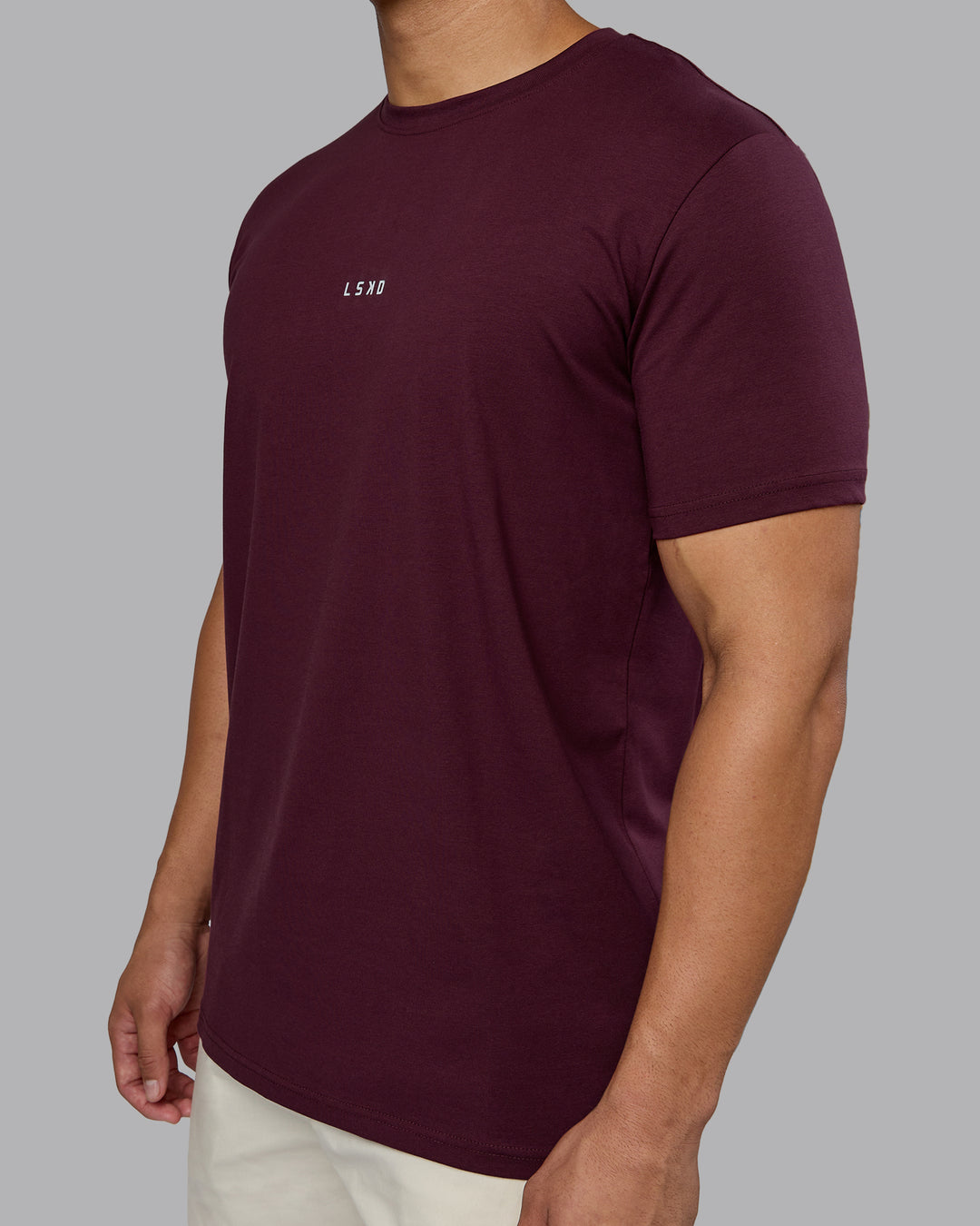 Base FLXCotton Tee - Cherry Lacquer