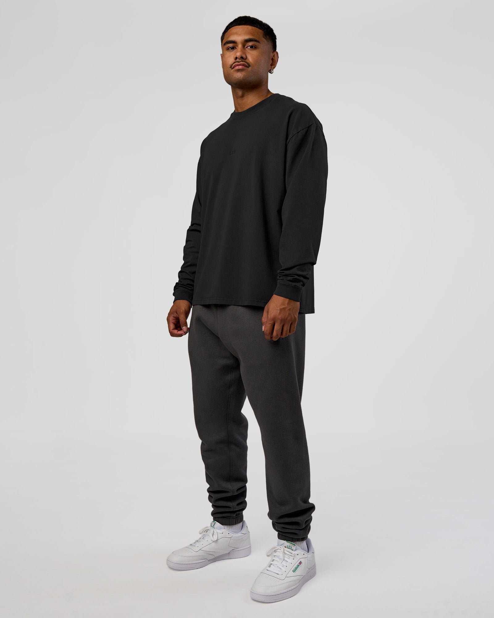 Classic Heavyweight FLXCotton Oversized Long Sleeve Tee - Washed