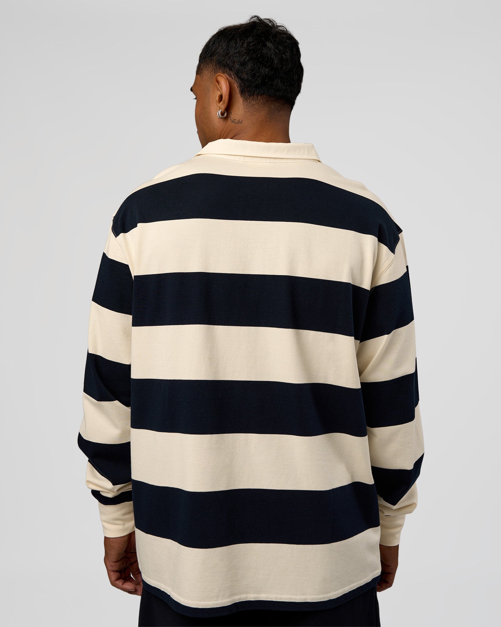 CLUBHAUS The Crew Polo - Black/White M 【公式通販】