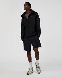 Man wearing Coaches Jacket - Black | Model:Okello | Size:L