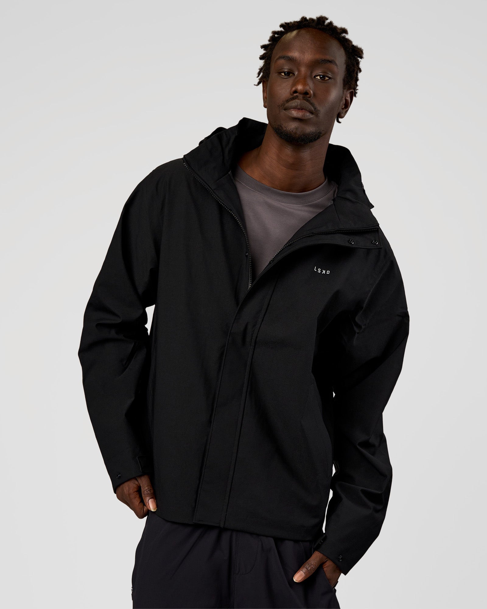 Coaches Jacket - Black | LSKD