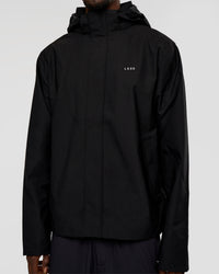 Man wearing Coaches Jacket - Black | Model:Okello | Size:L