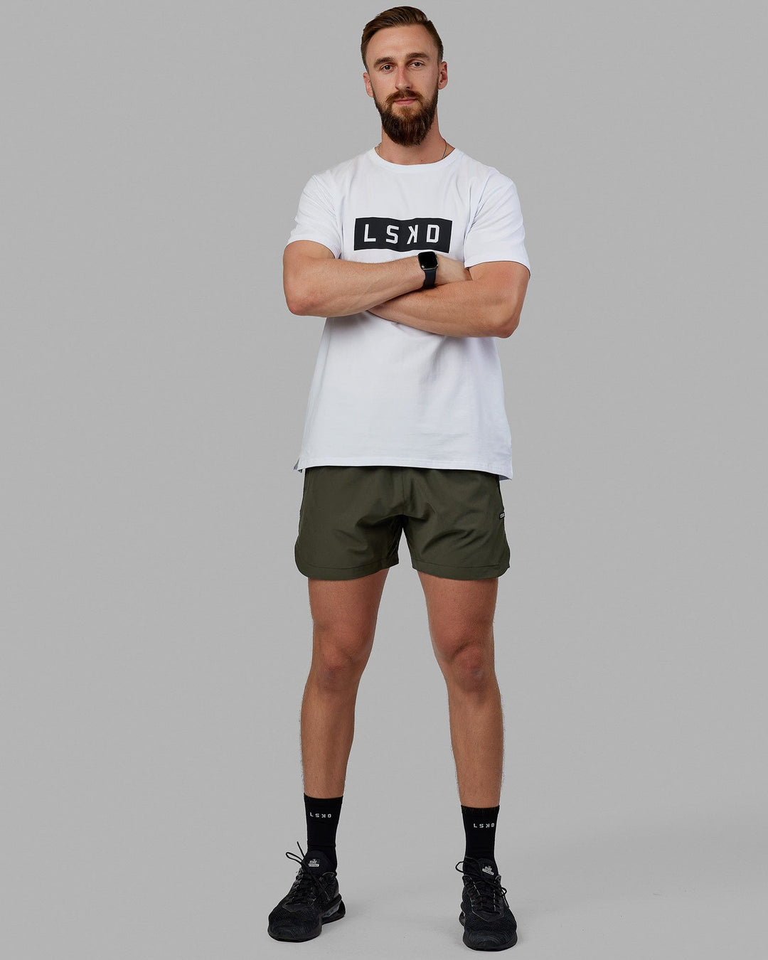 Competition 5" Performance Shorts - Forest Night