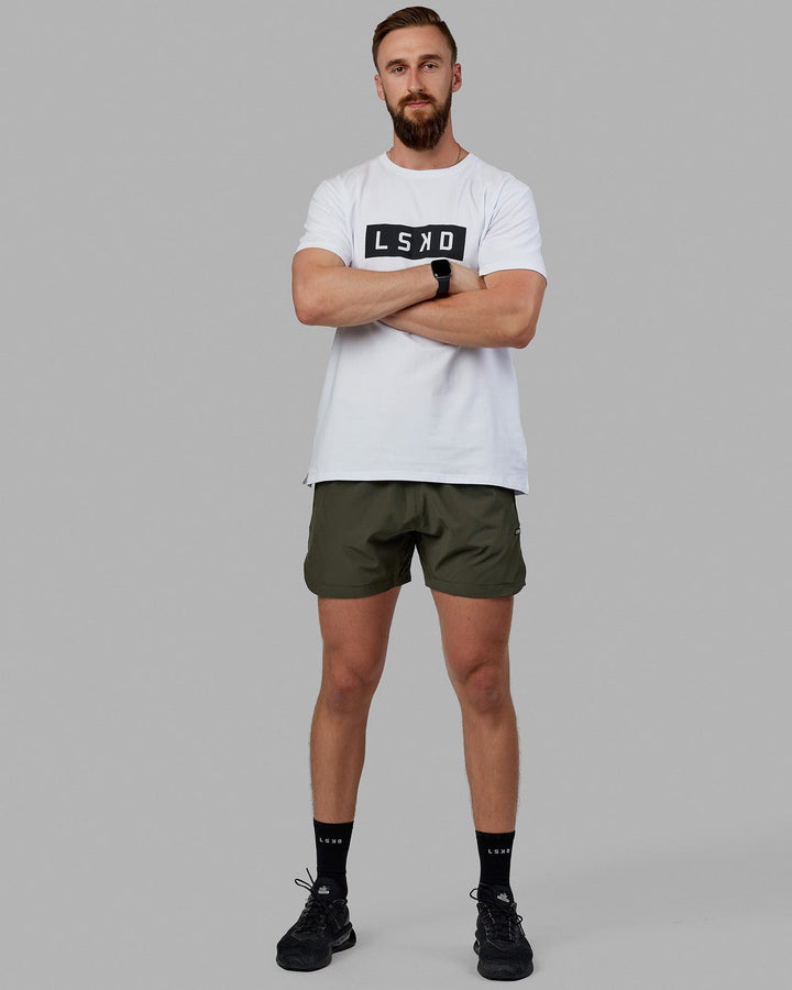 Competition 5" Performance Shorts - Forest Night