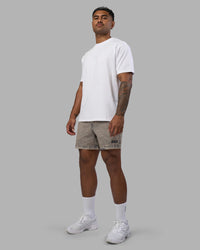 Man wearing Daily Pigment 5" Short - Pigment Slate | Model:Xav | Size:L