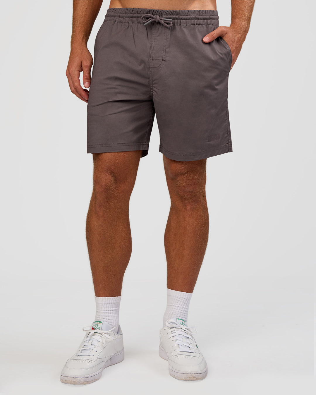 Man wearing Daily 7" Short - Duskstone | Model:Marcus | Size:L