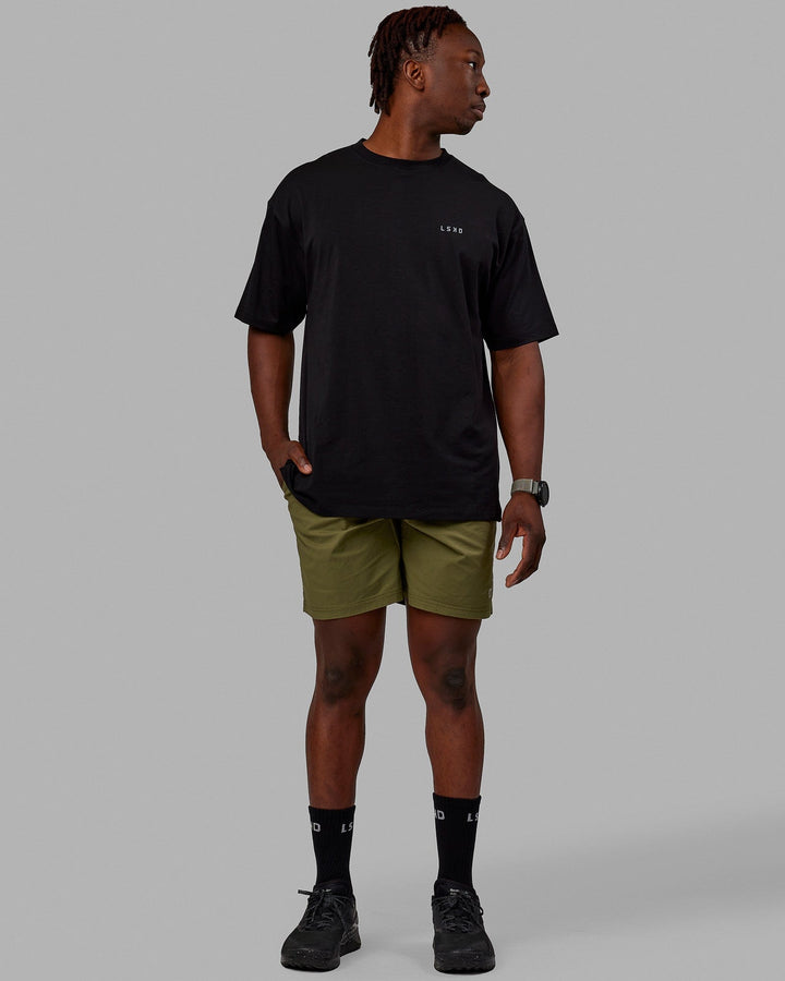 Man wearing Daily Shorts - Moss