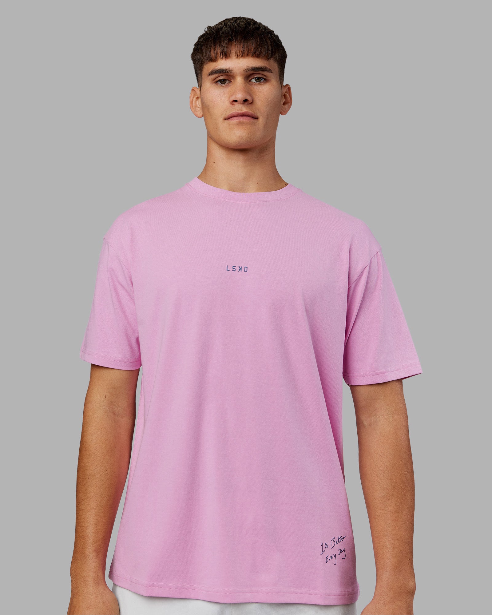 JOURNAL STANDARD luxe│HARI YOUTH LS TEE Good Times Heavyweight Tee Oversize - Purple Heather-Swirl