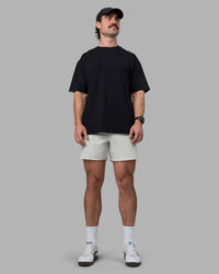 Man wearing Easy FLXCotton Tee Oversize - Black | Model:Adam | Size:L | Thumbnail Index: 5