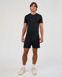 Man wearing Functional Training 7" Short - Black | Model:Marcus | Size:L