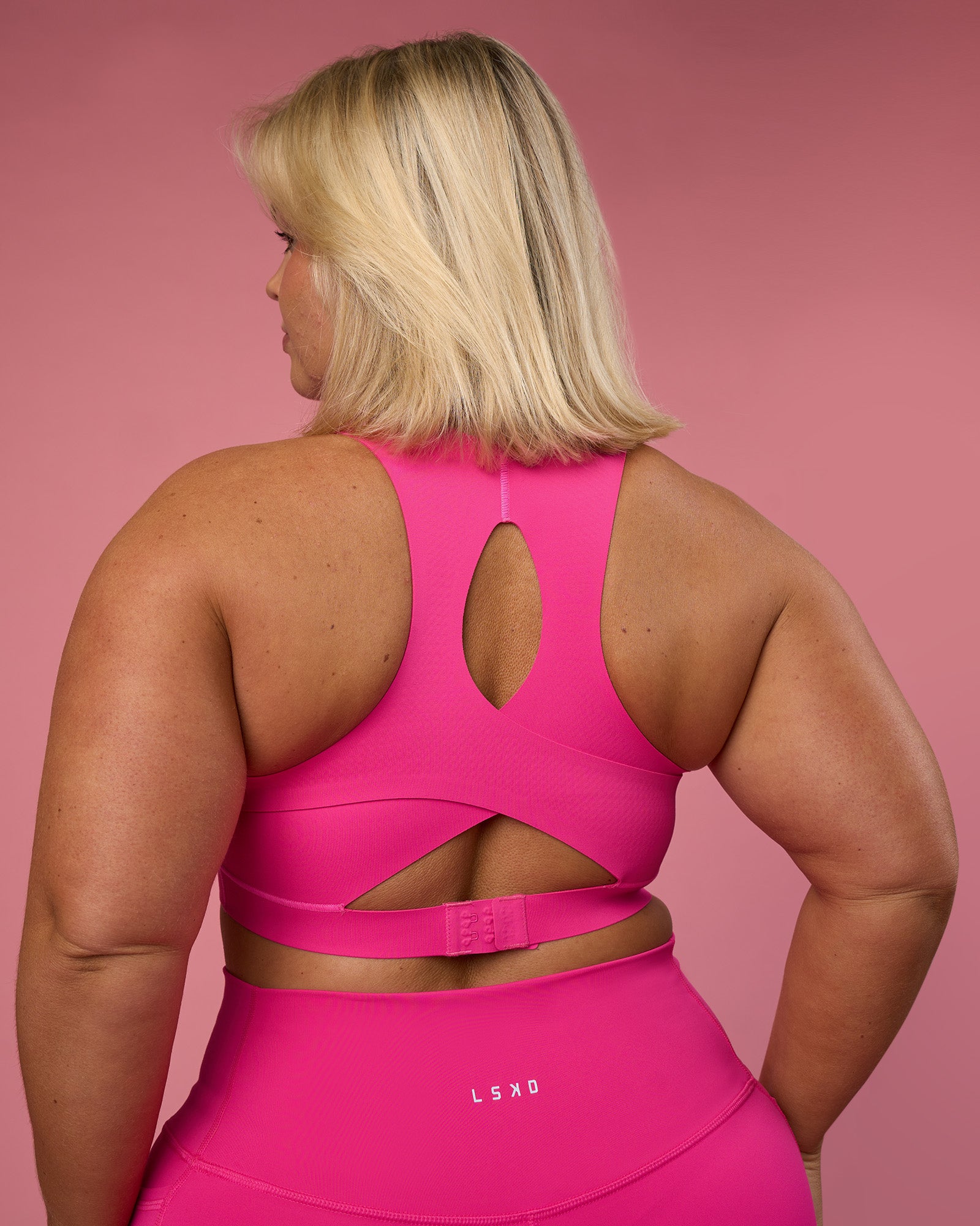 Fusion Sports Bra 2.0 - Ultra Pink | LSKD