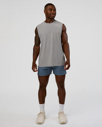 Man wearing Lift 6" Short - Blue Mirage | Model:Sam | Size:L