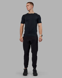 Man wearing Lift Jogger - Black | Model:Tom | Size:L