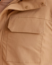 Man wearing Marshall 2.0 Jacket - Greige | Model:Jackson | Size:L