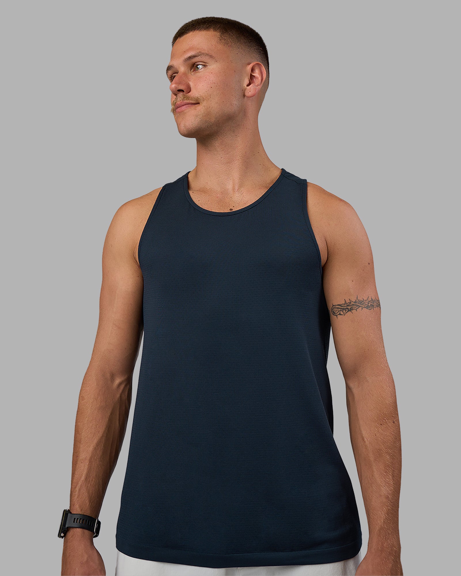 AeroFLX+ Seamless Tank - Navy/Navy | LSKD