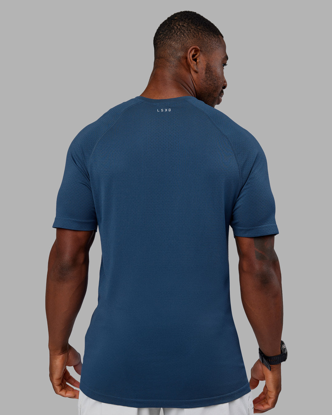 AeroFLX+ Seamless Tee - Indigo/Indigo