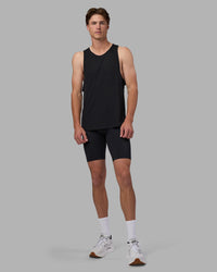 Man wearing Men's Perform Short Tight - Black | Model:Brandon | Size:L