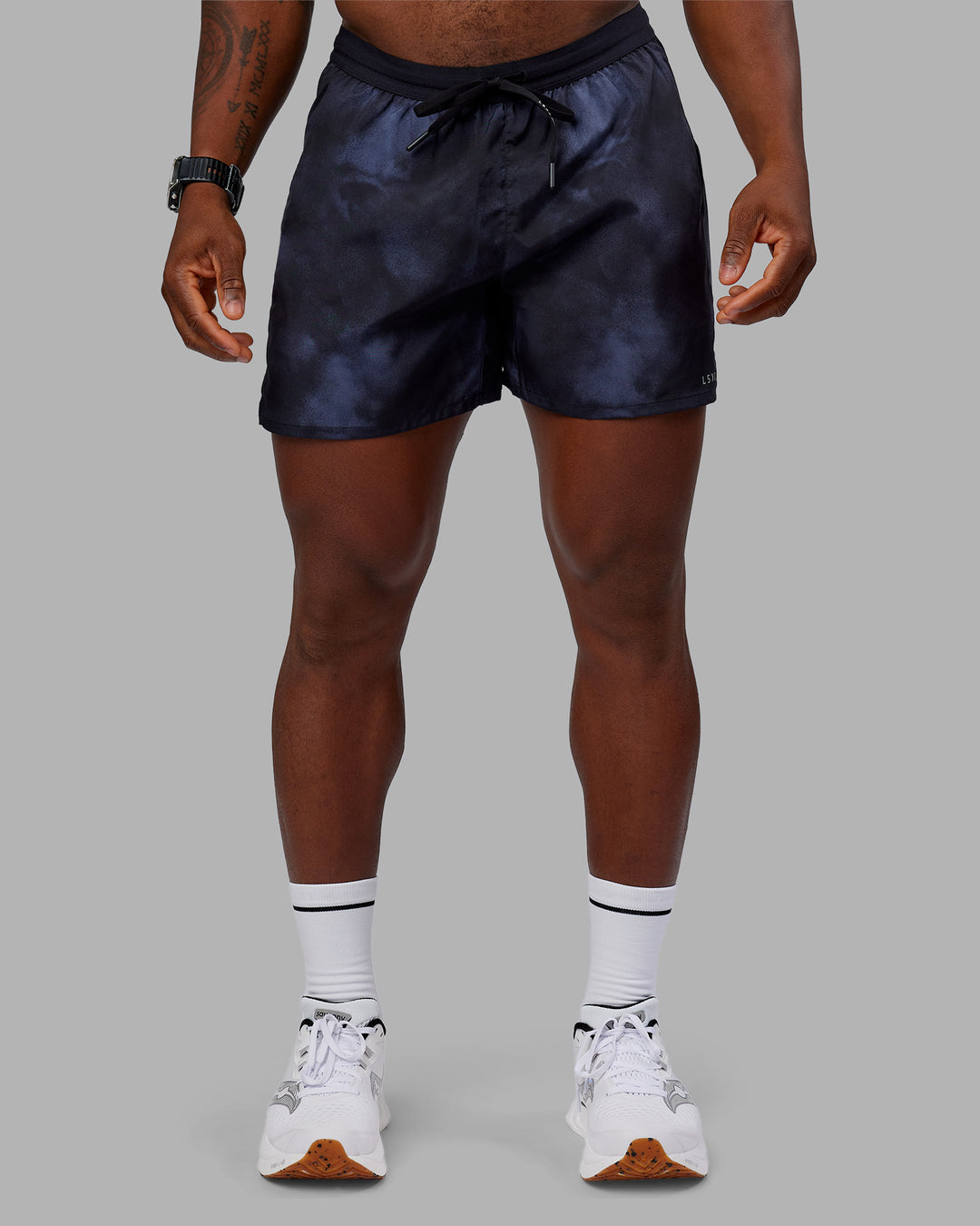 Pace 5" Lined Performance Short - Washed Black