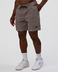 Man wearing Daily Pigment 7" Short - Pigment Storm Front | Model:Sam | Size:L