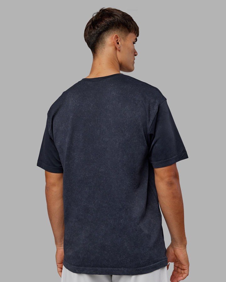 Galaxy Pirates Oversized Black Tee main image 1