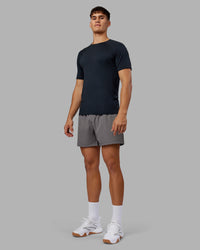 Man wearing Rep 5" Performance Short - Storm Front | Model:Jackson | Size:L
