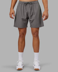 Man wearing Rep 7'' Performance Short - Storm Front | Model:Jackson | Size:L