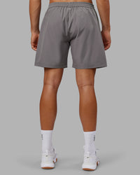 Man wearing Rep 7'' Performance Short - Storm Front | Model:Jackson | Size:L